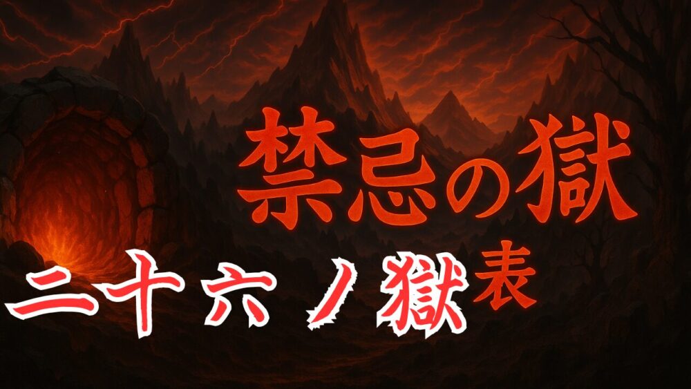 禁忌の獄 表２６ノ獄 サムネイル画像