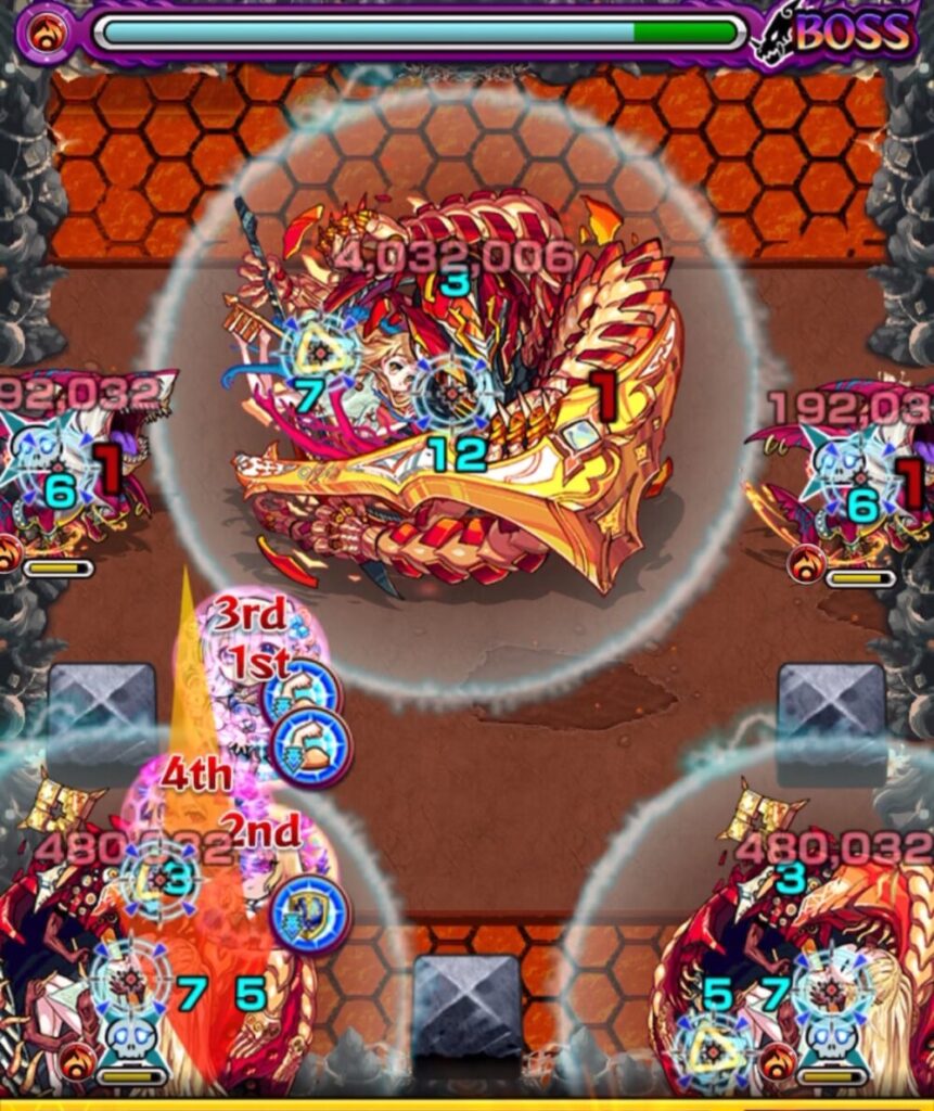 禁忌の獄表11
ボスステージ1
攻略画像