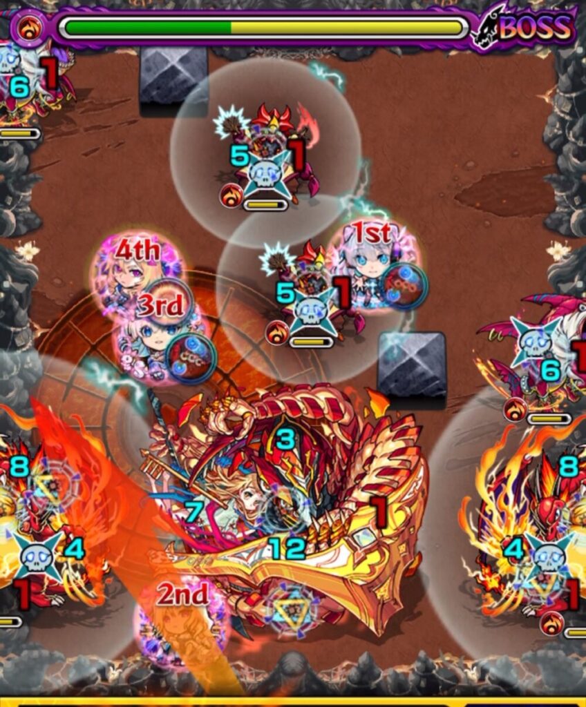 禁忌の獄表11
ボスステージ2
攻略画像