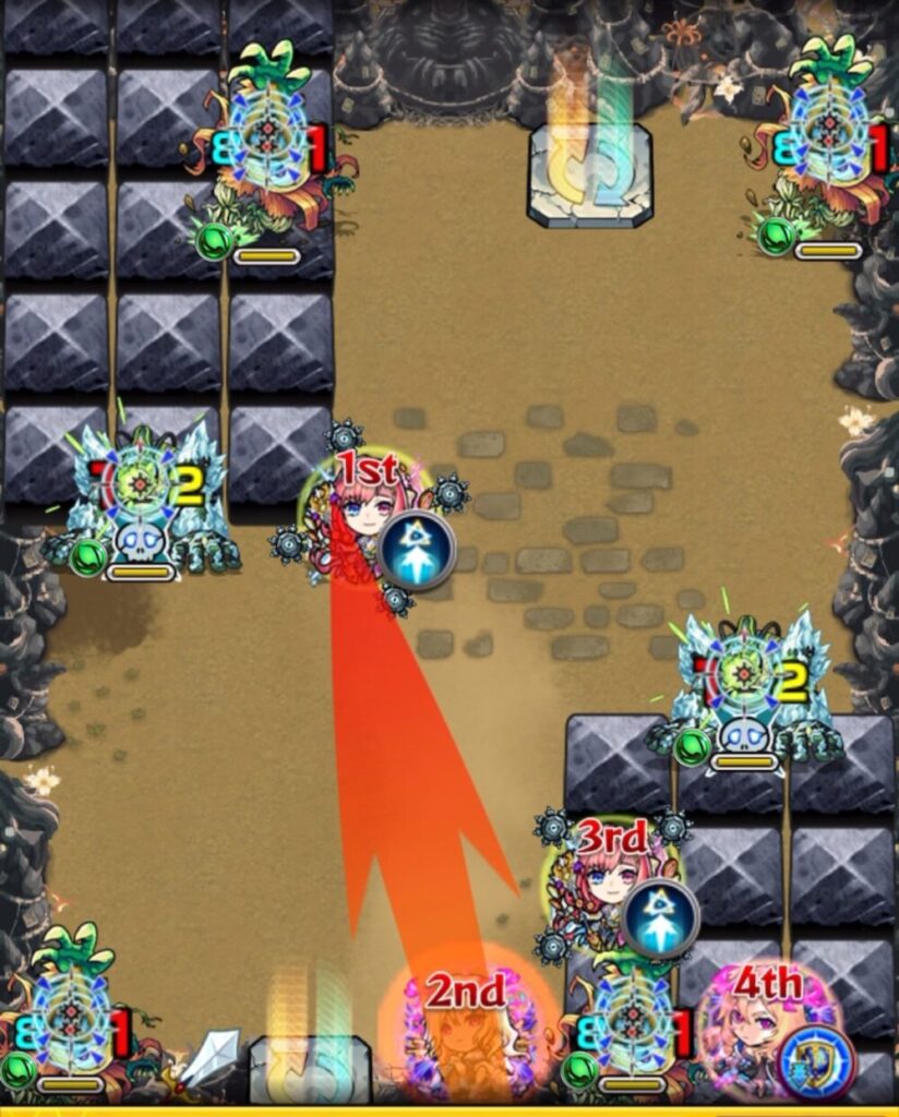 禁忌の獄表１３
ステージ２
攻略画像