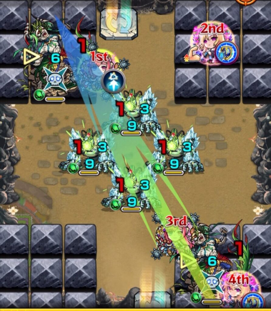 禁忌の獄表１３
ステージ３
攻略画像