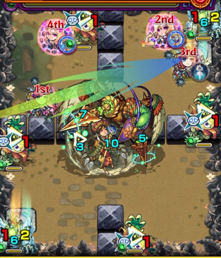 禁忌の獄表１３
ステージ５
攻略画像