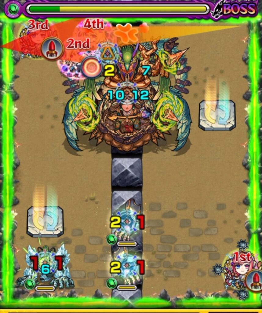 禁忌の獄表１３
ボスステージ３
攻略画像