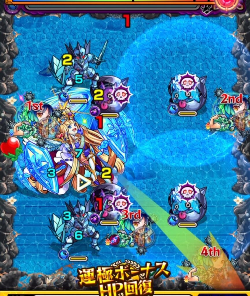 禁忌の獄裏7の獄
ボスステージ1
攻略画像