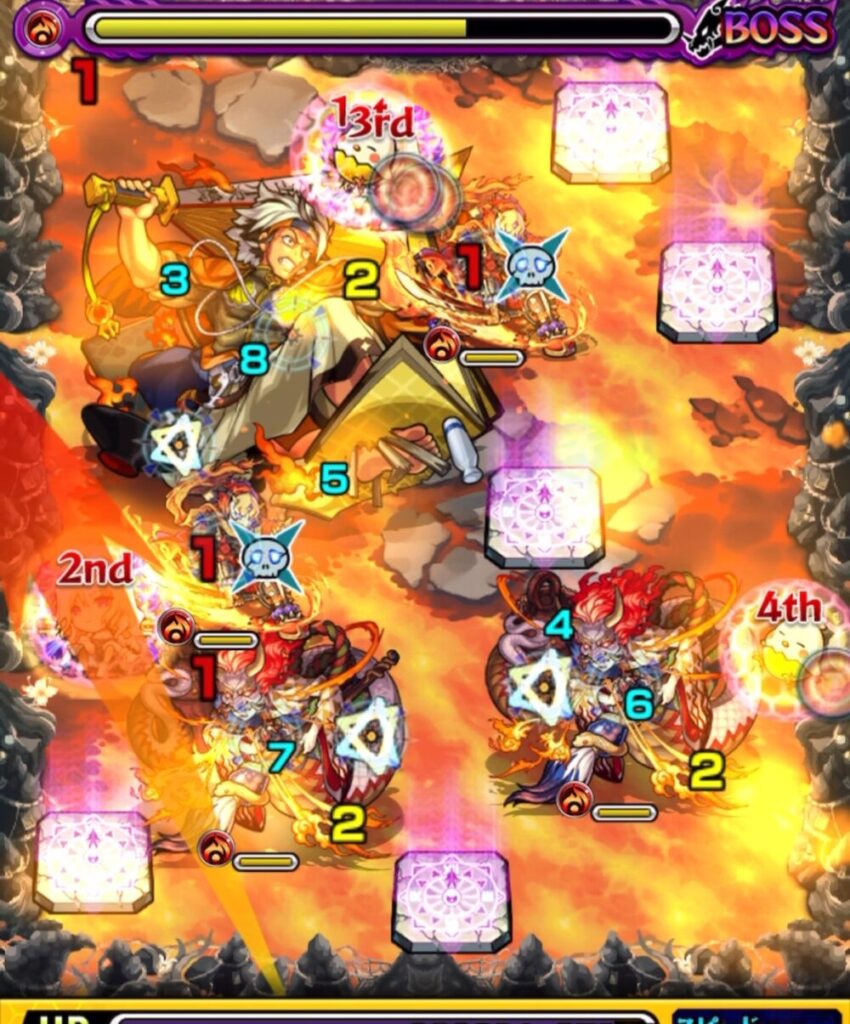 禁忌の獄裏6の獄
ボスステージ3
攻略画像