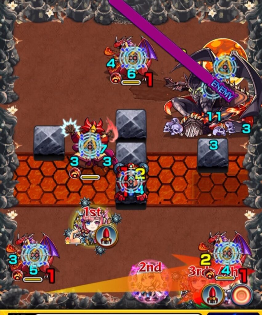禁忌の獄表６の獄
ステージ２
攻略画像