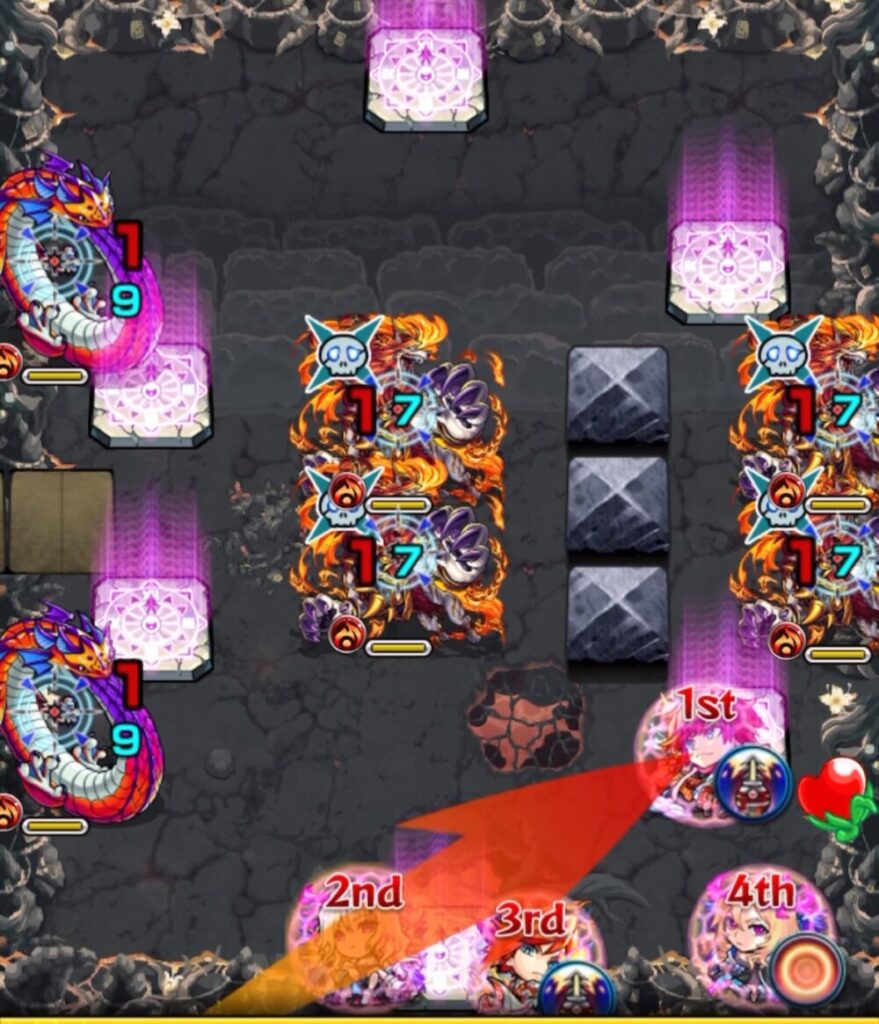禁忌の獄表1の獄
ステージ2
攻略画像