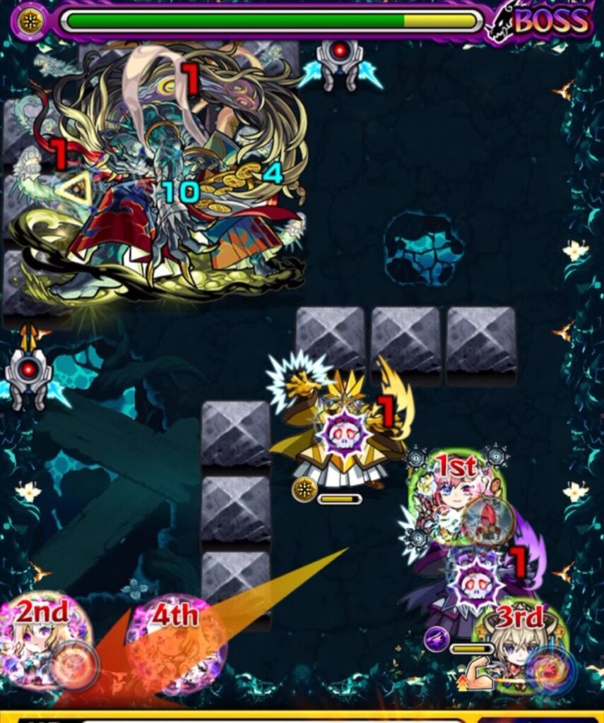 禁忌の獄表20の獄刹那EX
ボスステージ2
攻略画像