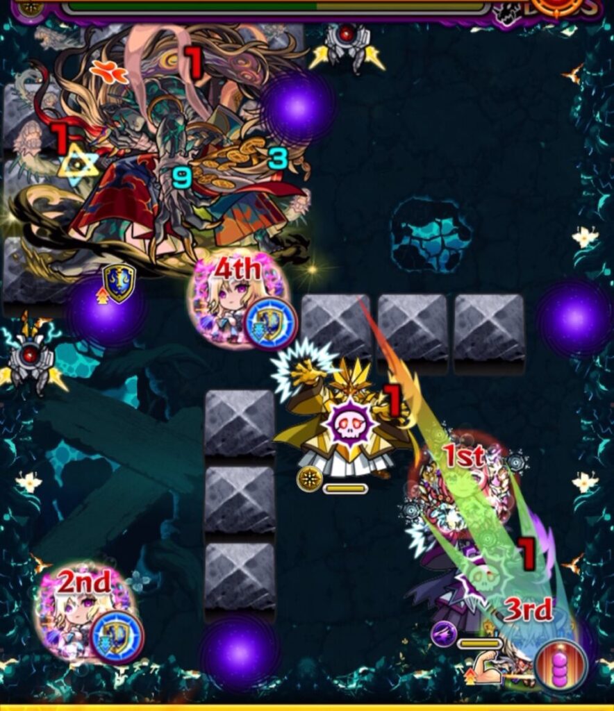 禁忌の獄表20の獄刹那EX
ボスステージ2−1
攻略画像