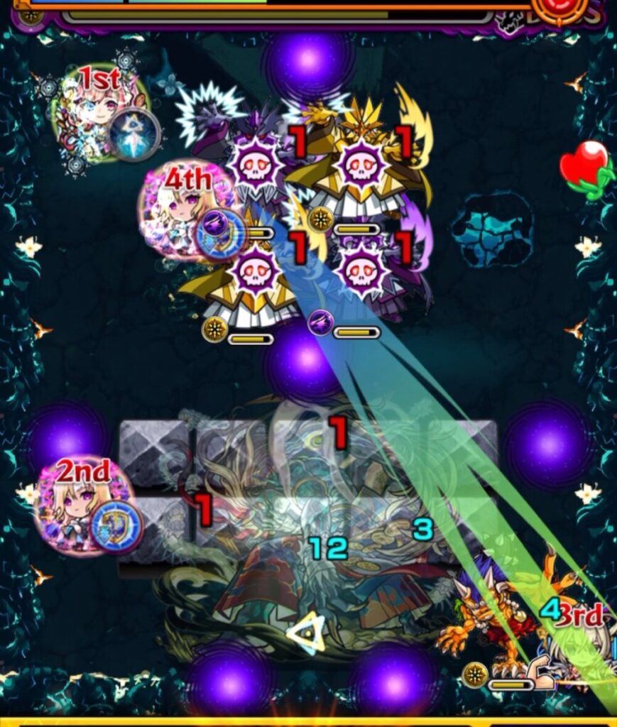禁忌の獄表20の獄刹那EX
ボスステージ3−1
攻略画像