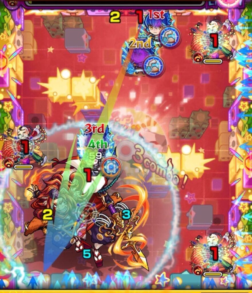 爆絶パズルEX
ステージ4−３
攻撃