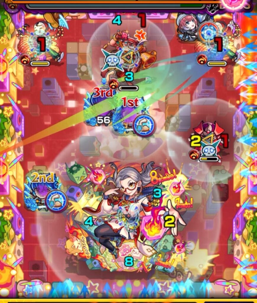 爆絶パズルEX
ボスステージ１−１
攻略画像