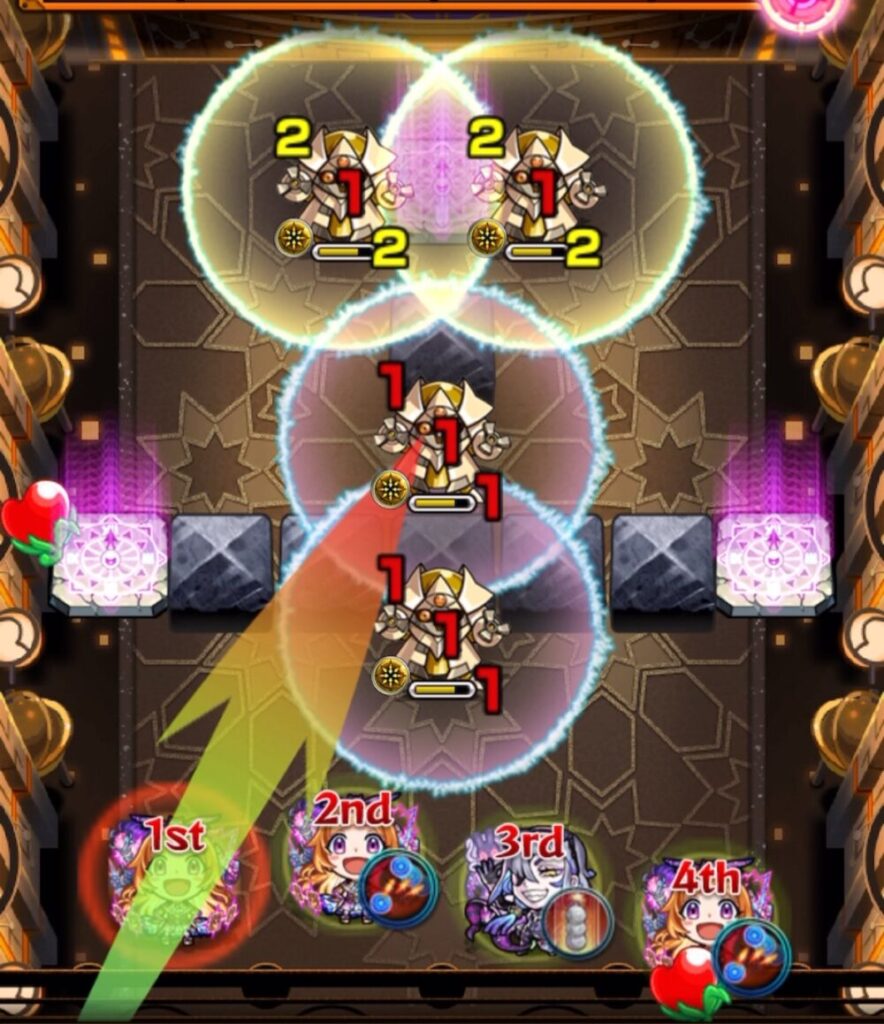 グランディオーソEX
ステージ1
攻略画像