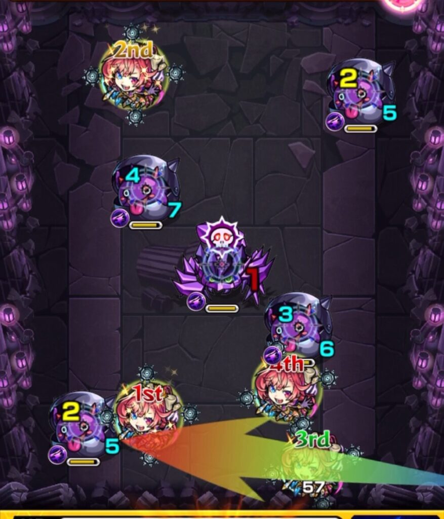 ウンエントリヒEX
ステージ2
攻略画像