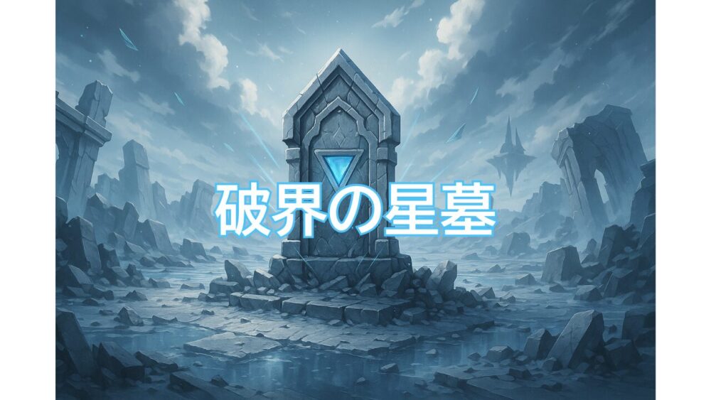 モンスト「破界の星墓」シリーズの幻想的な背景画像