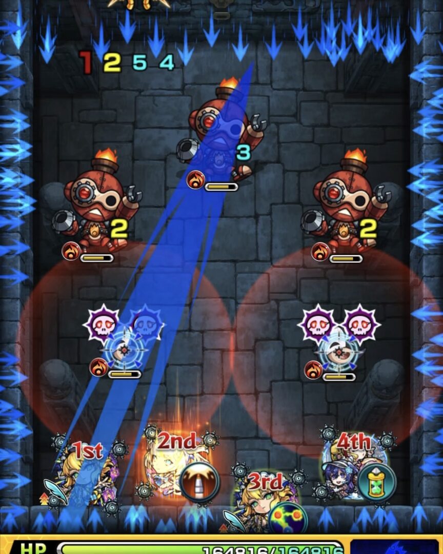 地雷所持でミニバニル2体を処理し地雷を展開してロボへ攻撃する立ち回り