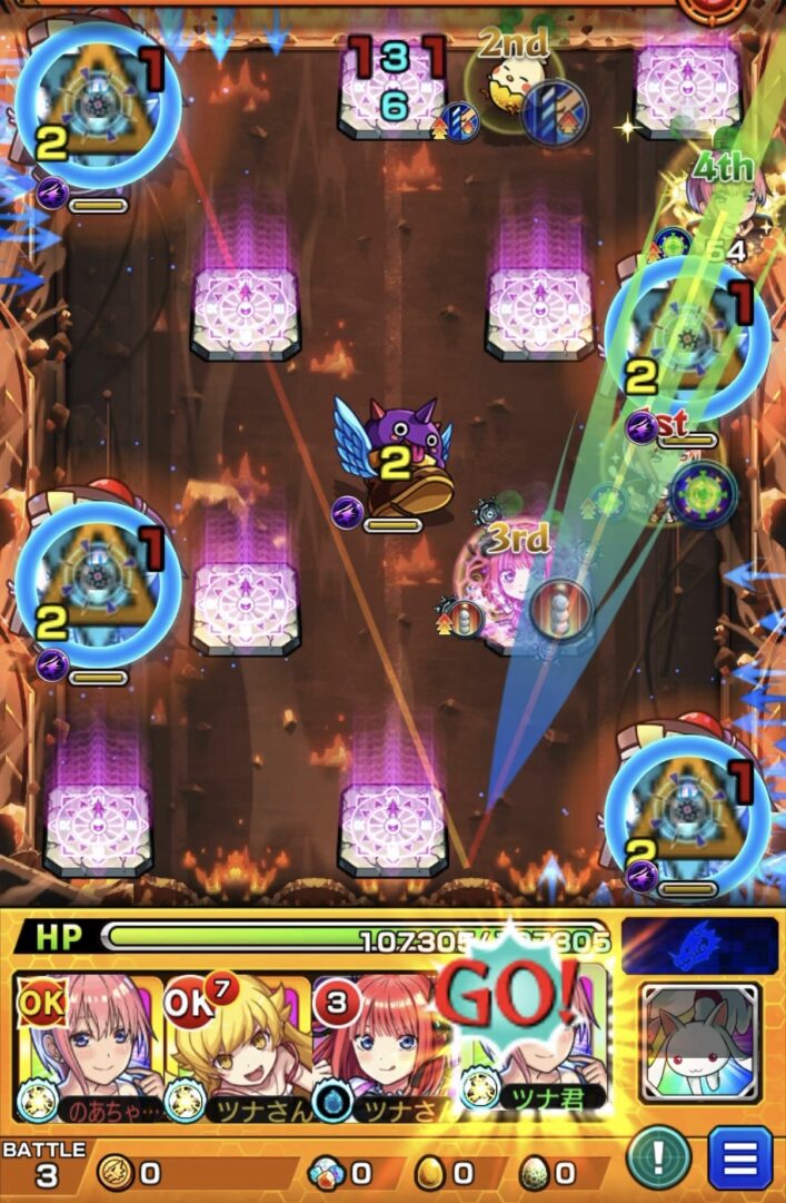 ステージ3でゾンビの相互蘇生対策としてSSを使用し4体同時処理に成功した初手の立ち回り解説画像