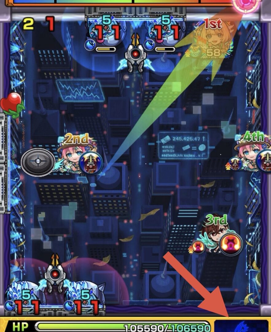 ステージ2の立ち回り解説｜黄壁を利用して反射しながらかちリンペアを処理したルート