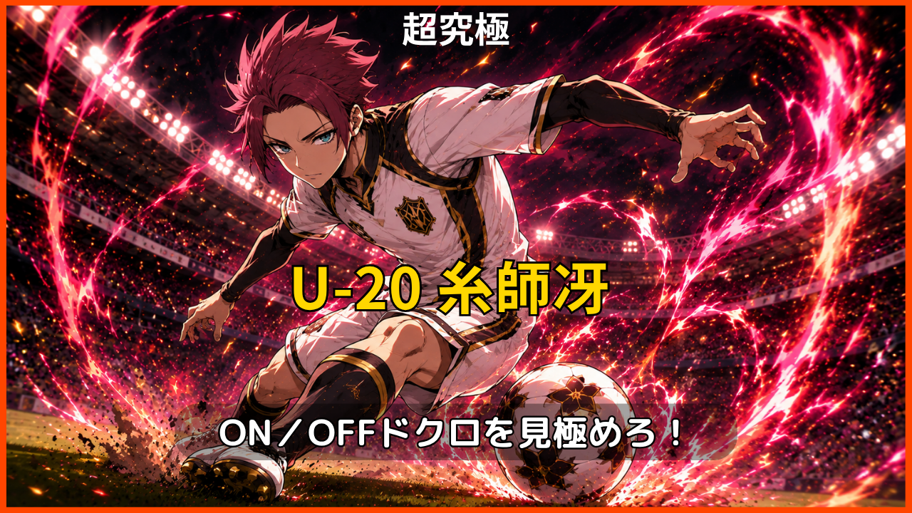 モンスト超究極「U-20日本代表 糸師冴」攻略のアイキャッチ画像