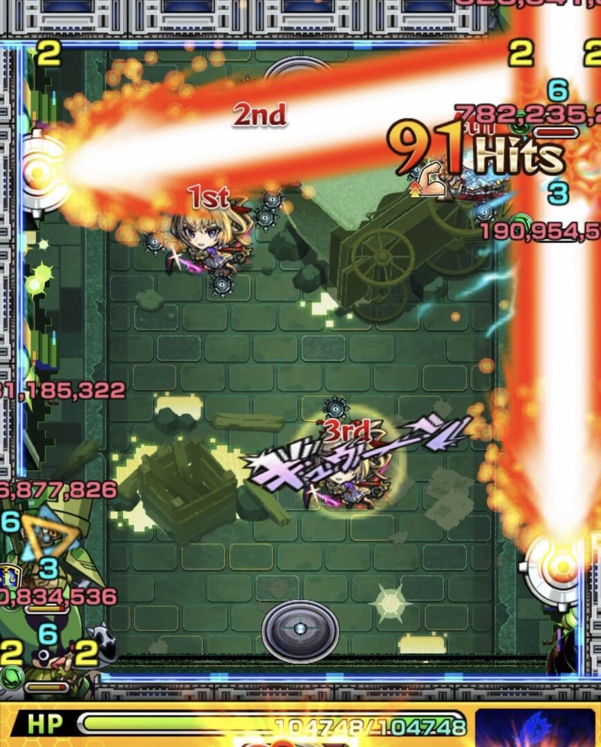黎絶ロヴァーのステージ5でハンシャインとピエロにレーザーが当たりワクウッドも処理した1手目